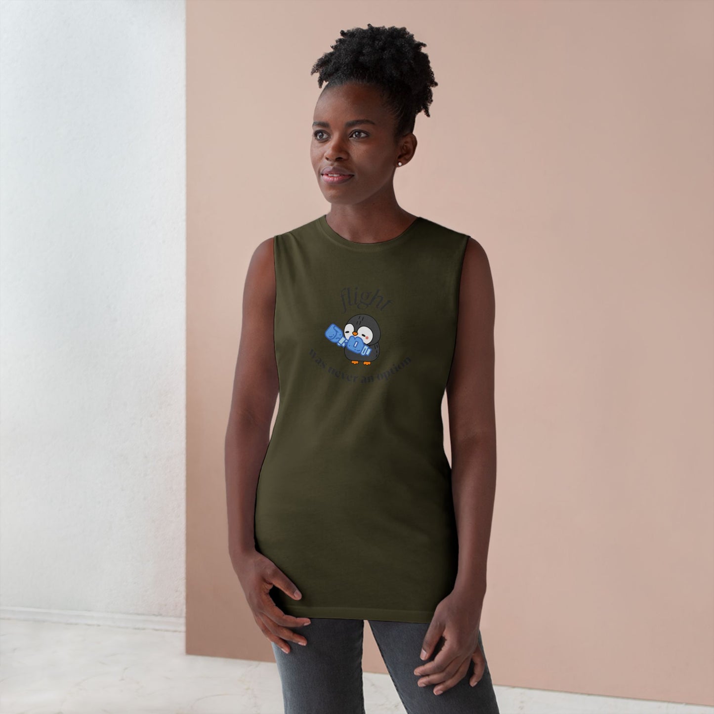 Unisex Penguin Flight Muscle Tank
