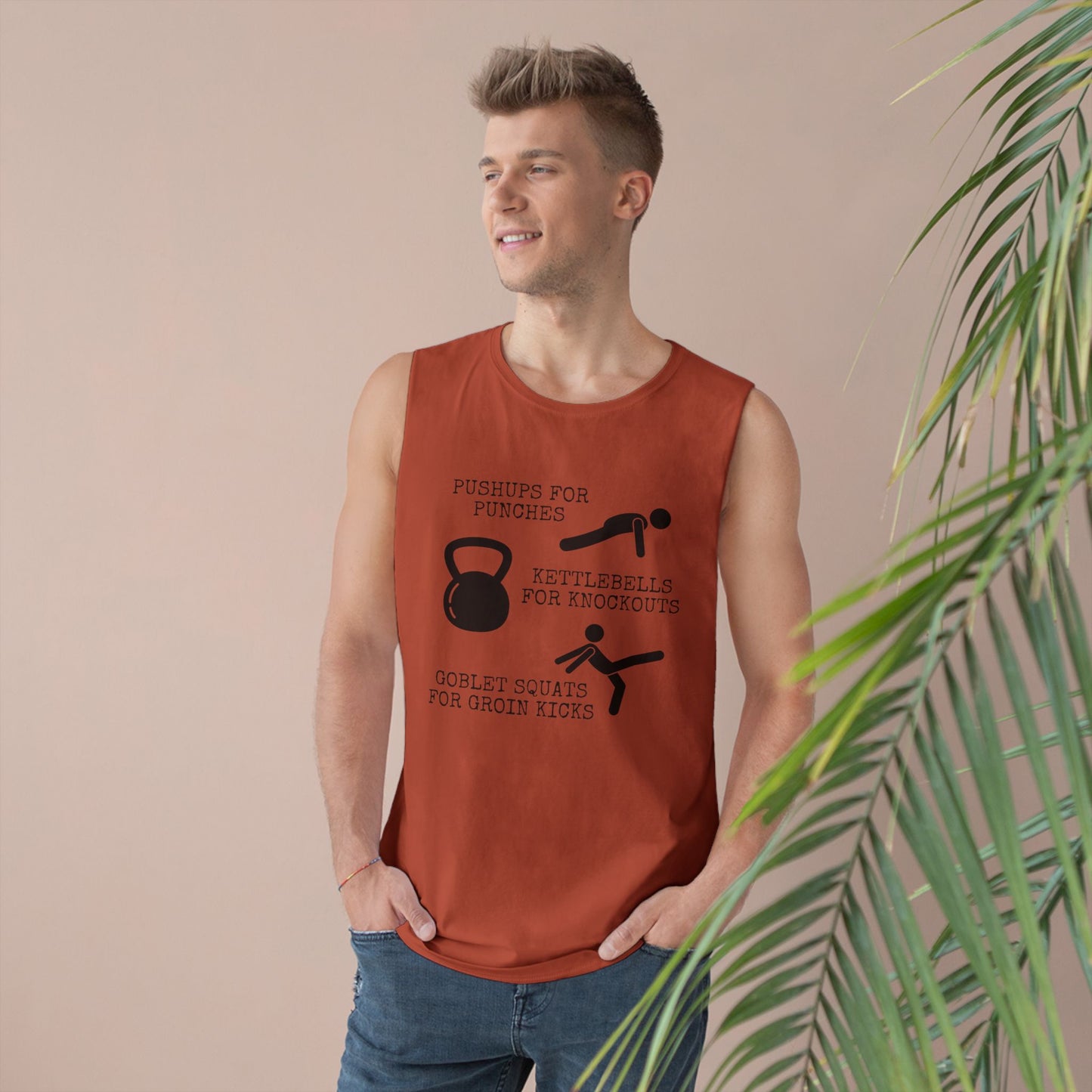 Unisex Krav Fitness Muscle Tank