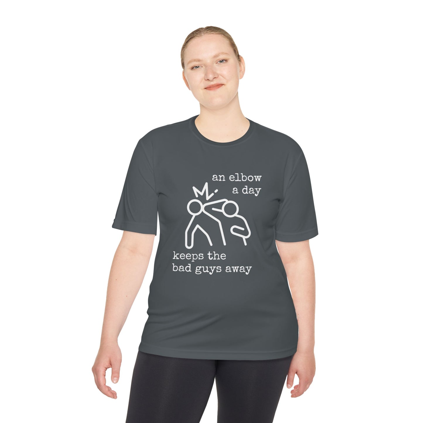 Unisex Elbow A Day Performance Tee