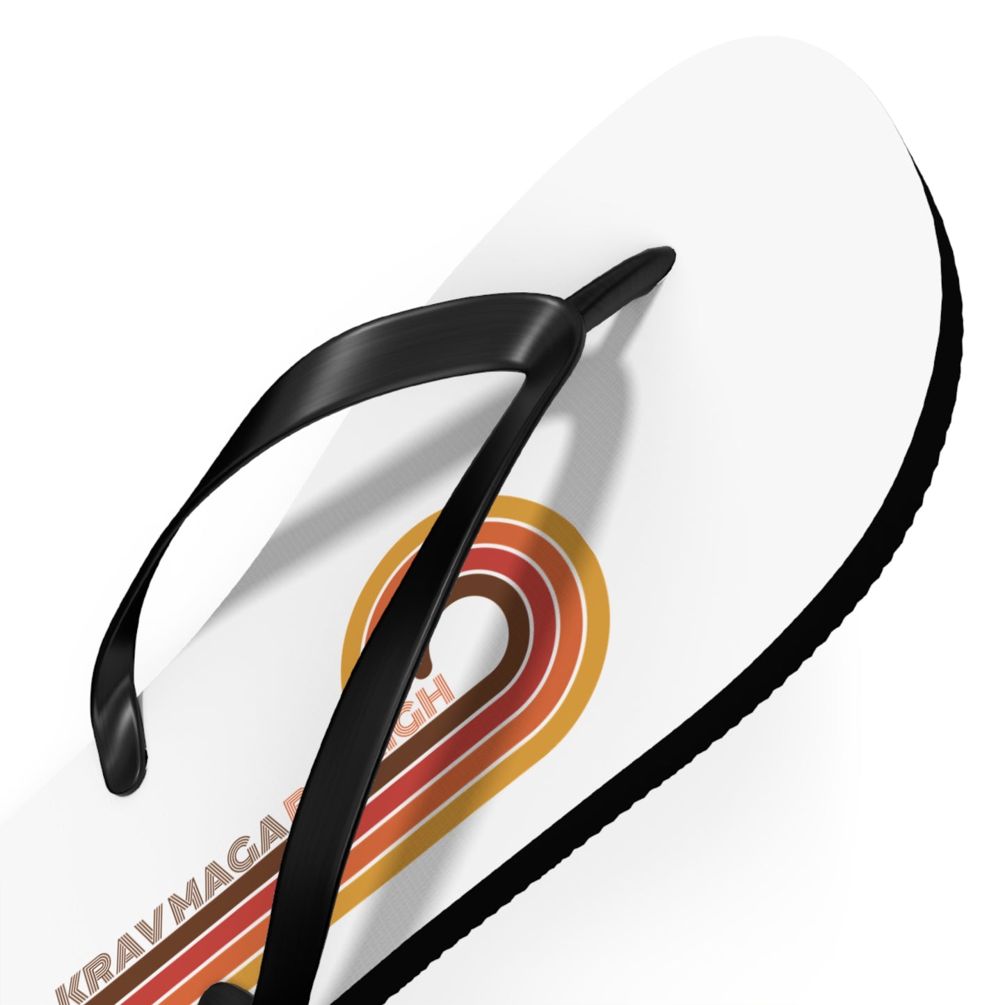 70's Swirl Flip Flops