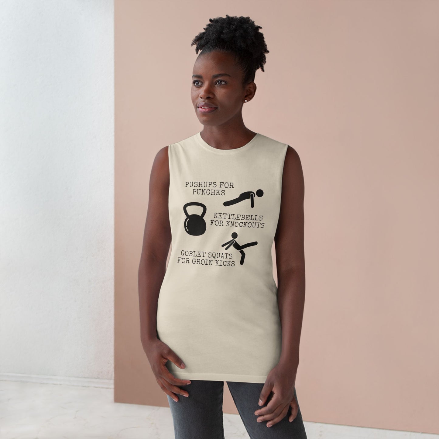 Unisex Krav Fitness Muscle Tank