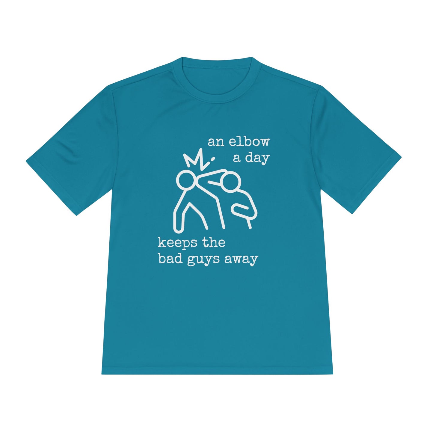 Unisex Elbow A Day Performance Tee
