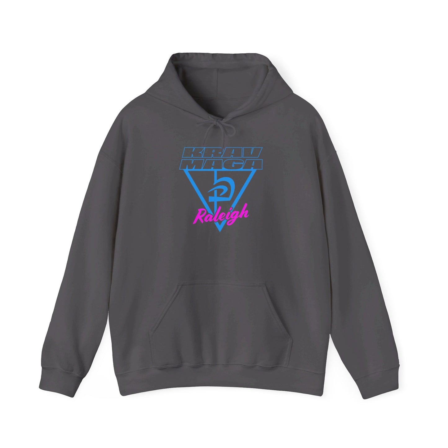 Unisex Heavy Blend™ Neon Triangle Hooded Sweatshirt