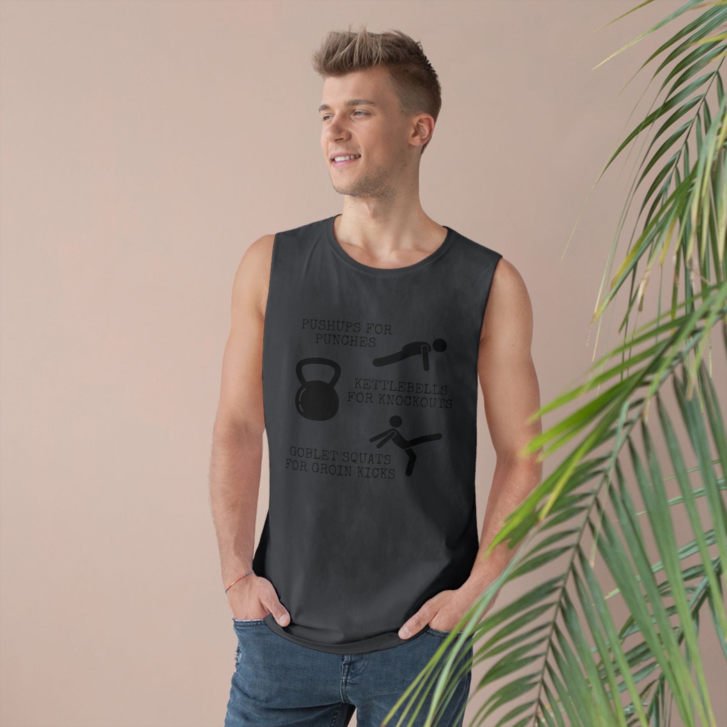 Unisex Krav Fitness Muscle Tank