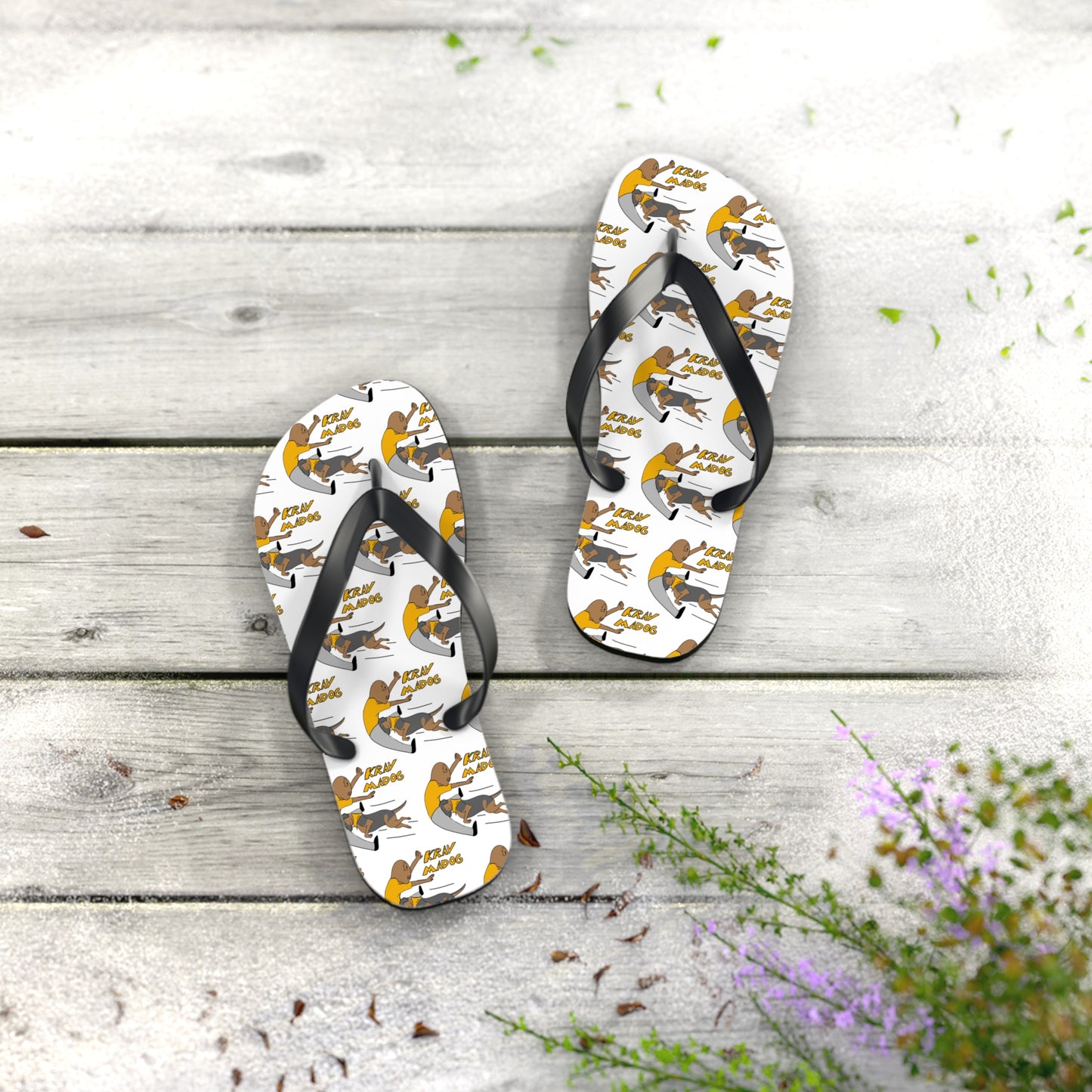 Krav MaDog Flip Flops