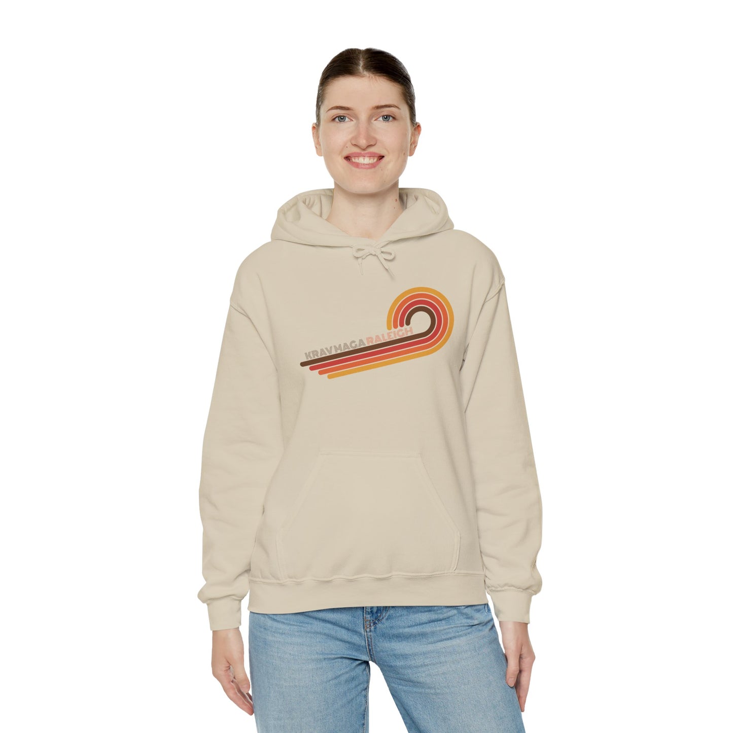 Unisex 70's Spiral Hoodie