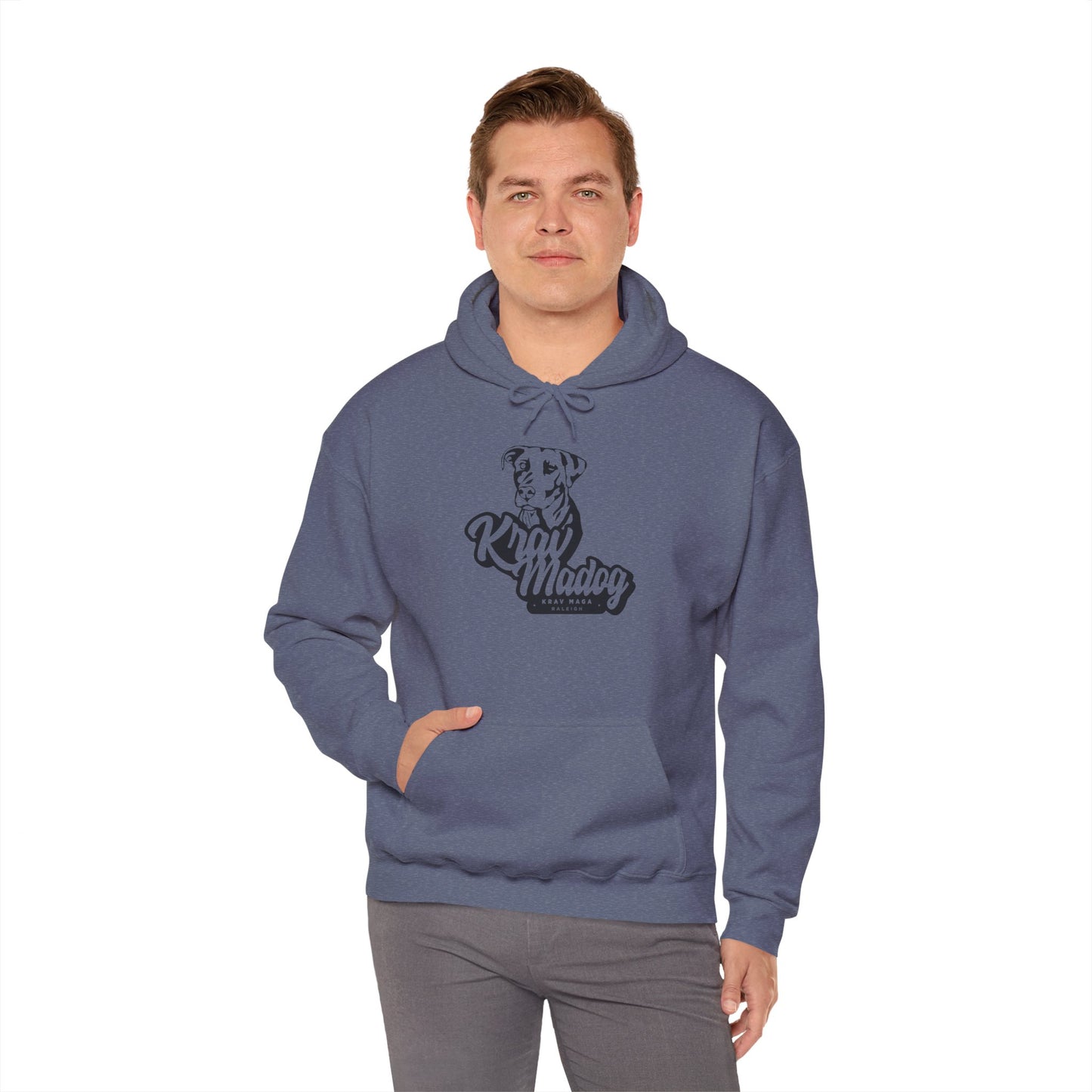 Unisex Heavy Blend™ Krav MaDog Hooded Sweatshirt