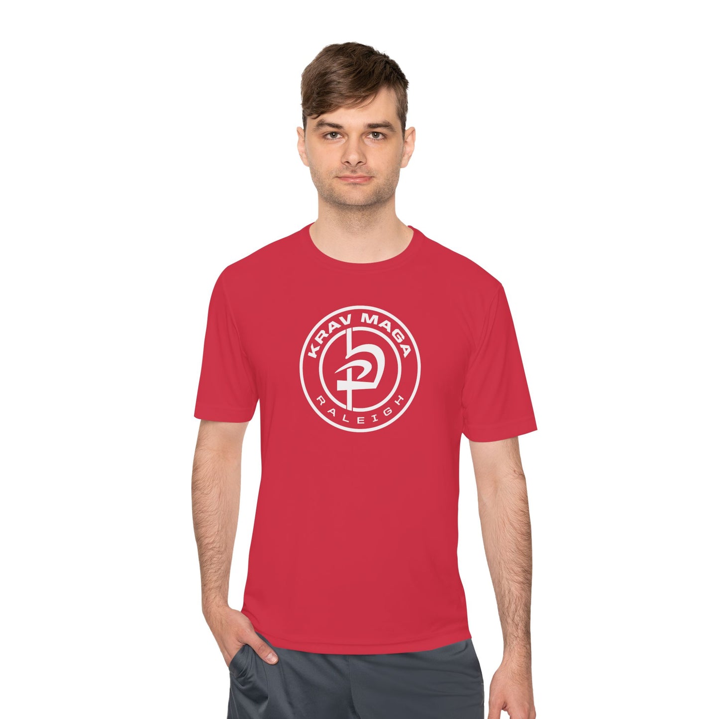Unisex Patch Logo Performance Tee
