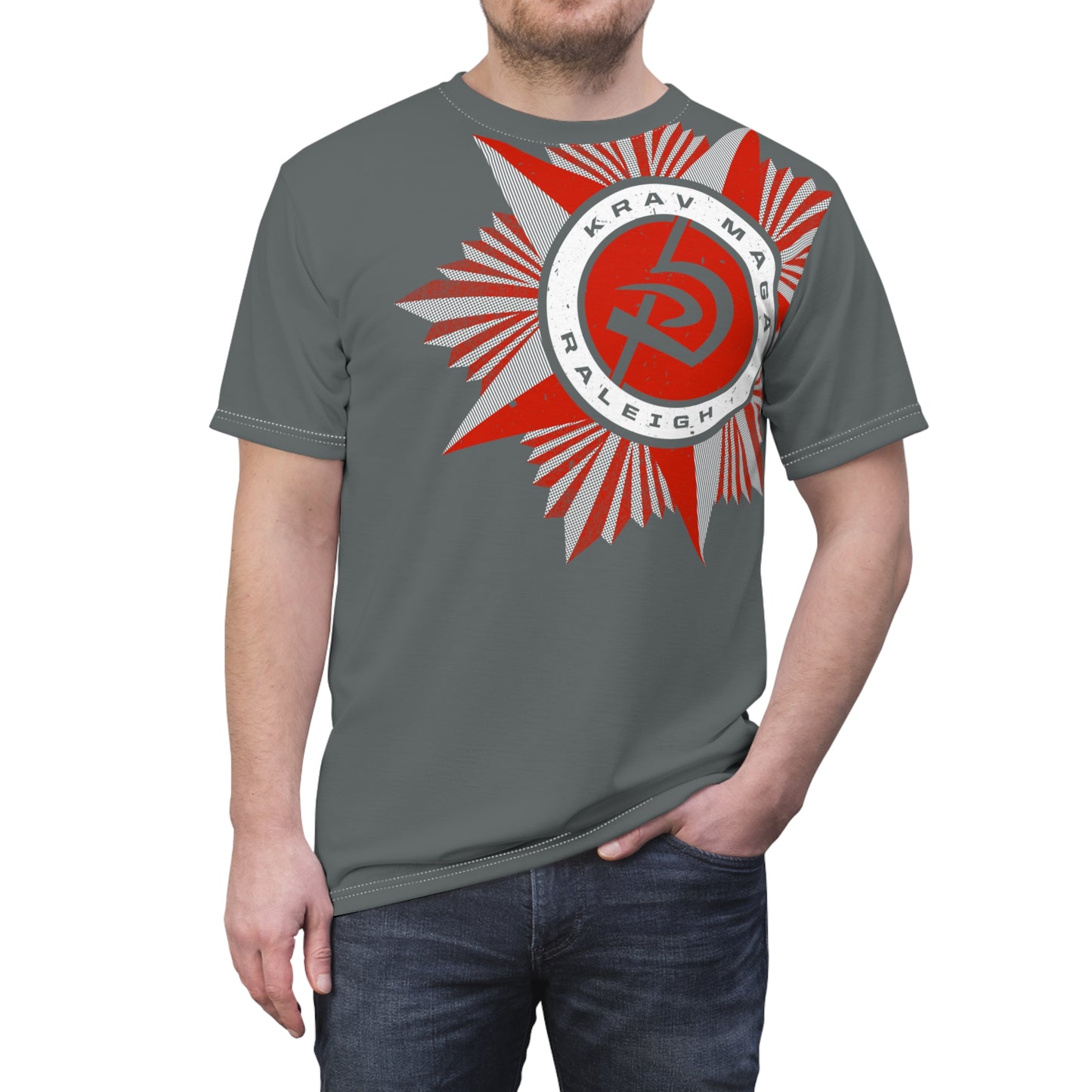 Unisex Red Krav Star Shirt