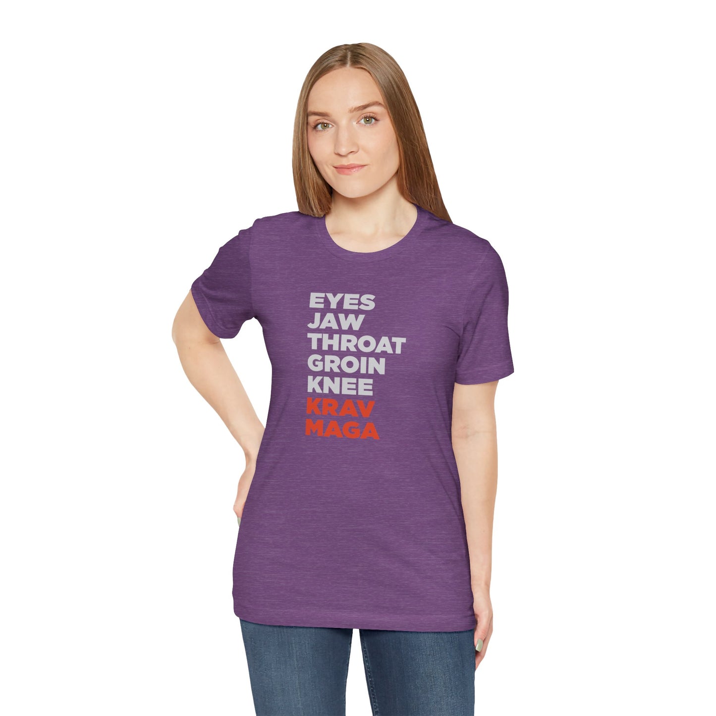 Unisex Krav Maga Vital Points Shirt