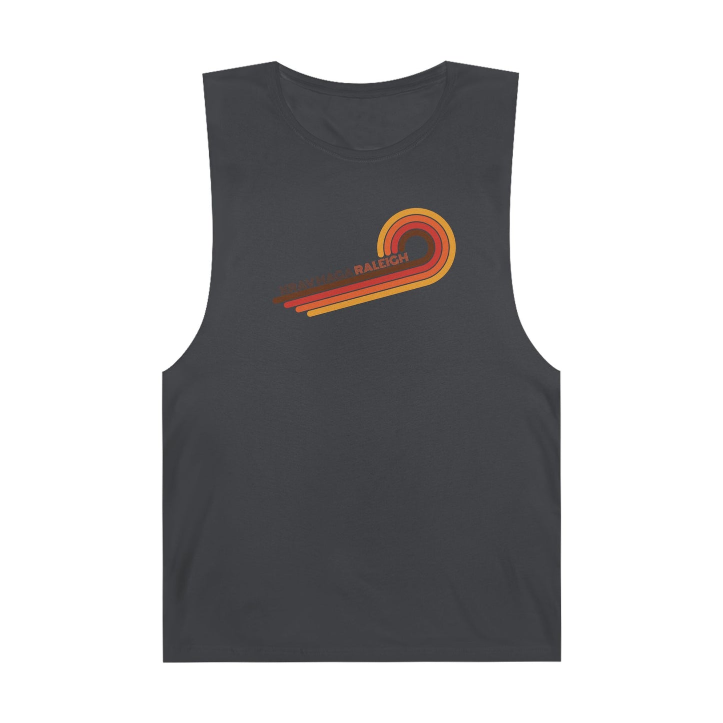 Unisex 70's Swirl Muscle Tank