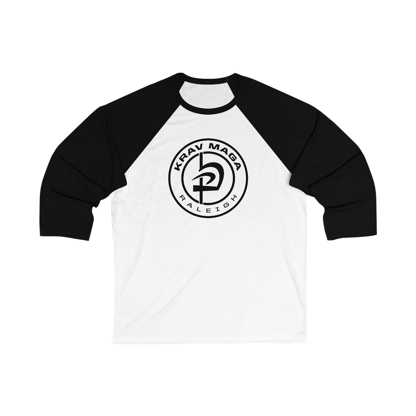Unisex 3\4 Sleeve Patch Baseball Tee