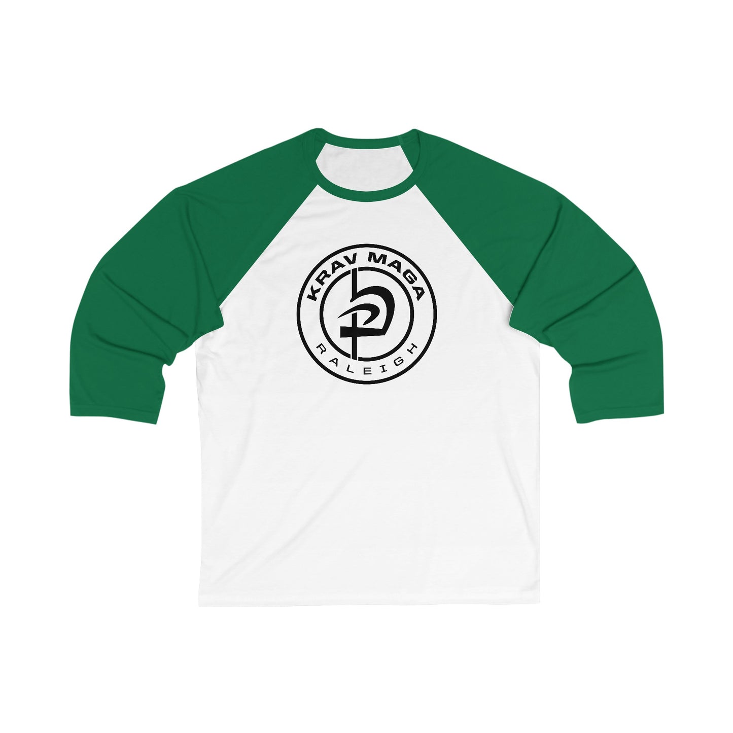 Unisex 3\4 Sleeve Patch Baseball Tee