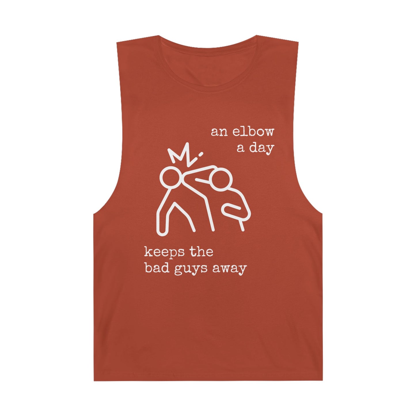 Unisex Elbow a Day Muscle Tank