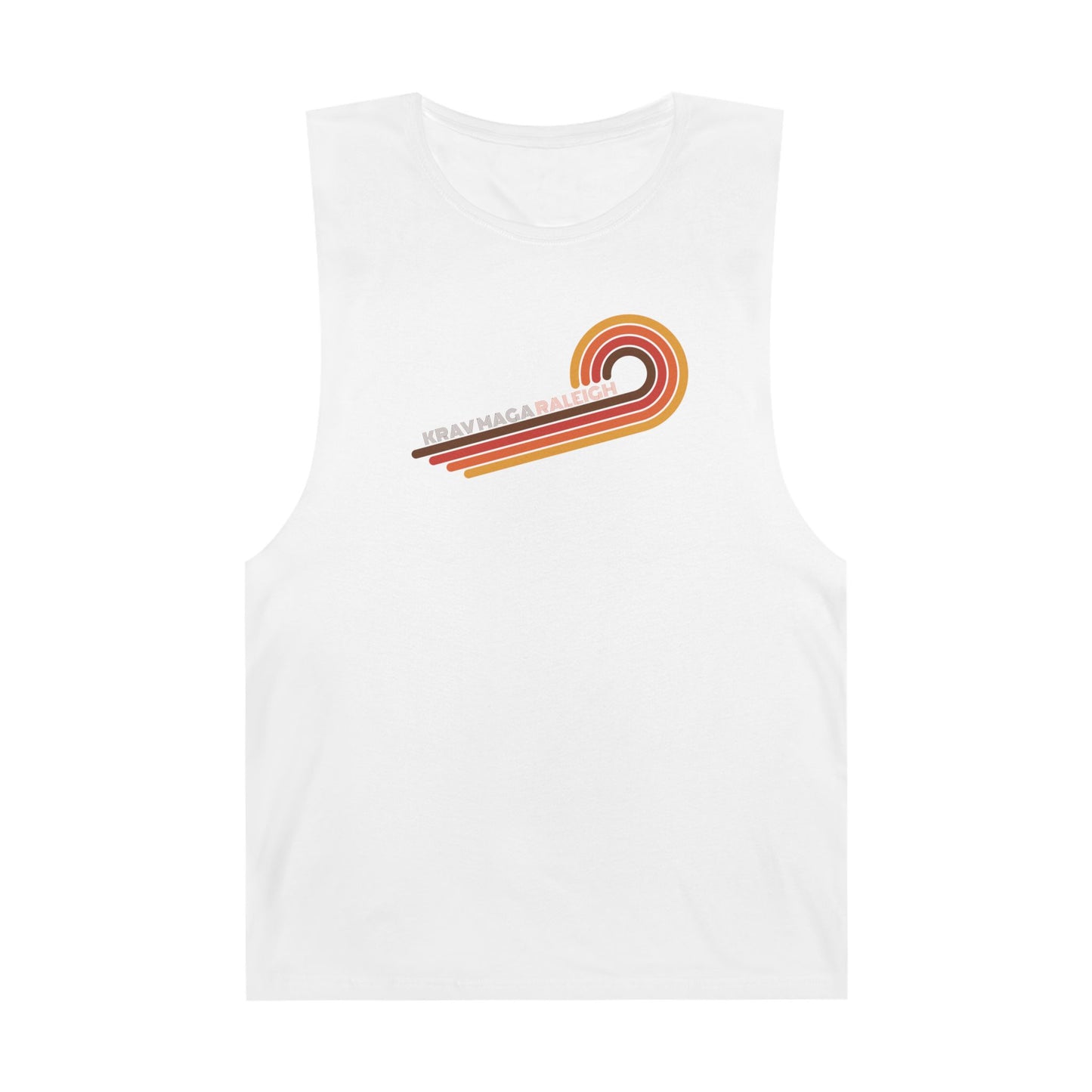 Unisex 70's Swirl Muscle Tank