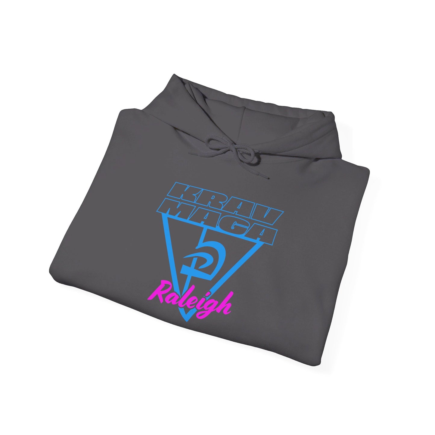Unisex Heavy Blend™ Neon Triangle Hooded Sweatshirt