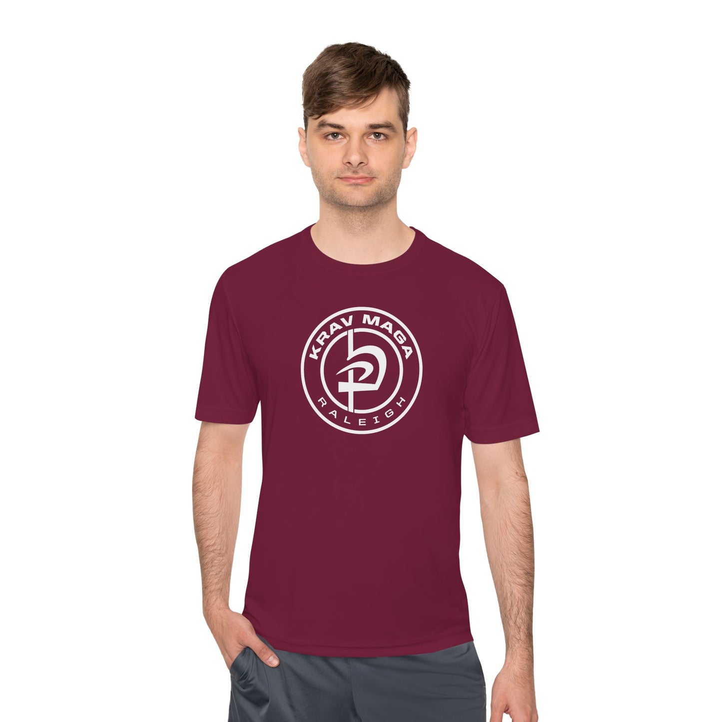 Unisex Patch Logo Performance Tee