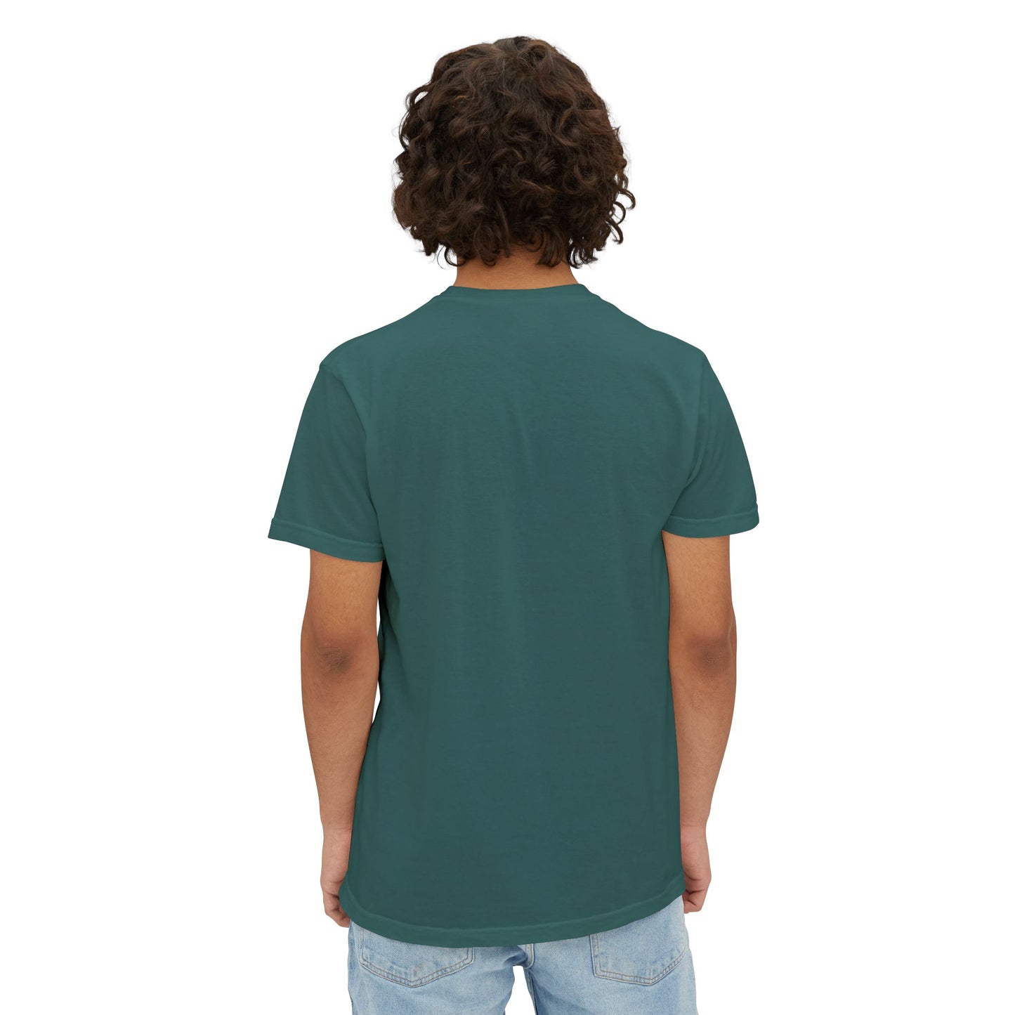 Unisex Kbar Flag Garment-Dyed Pocket T-Shirt