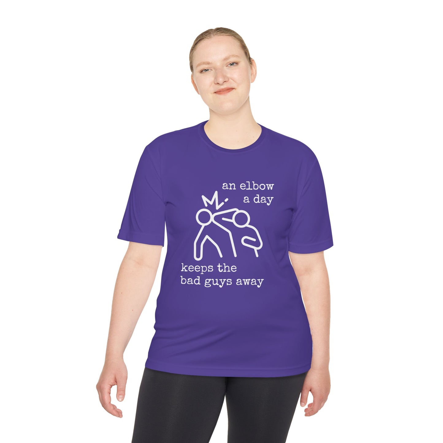 Unisex Elbow A Day Performance Tee