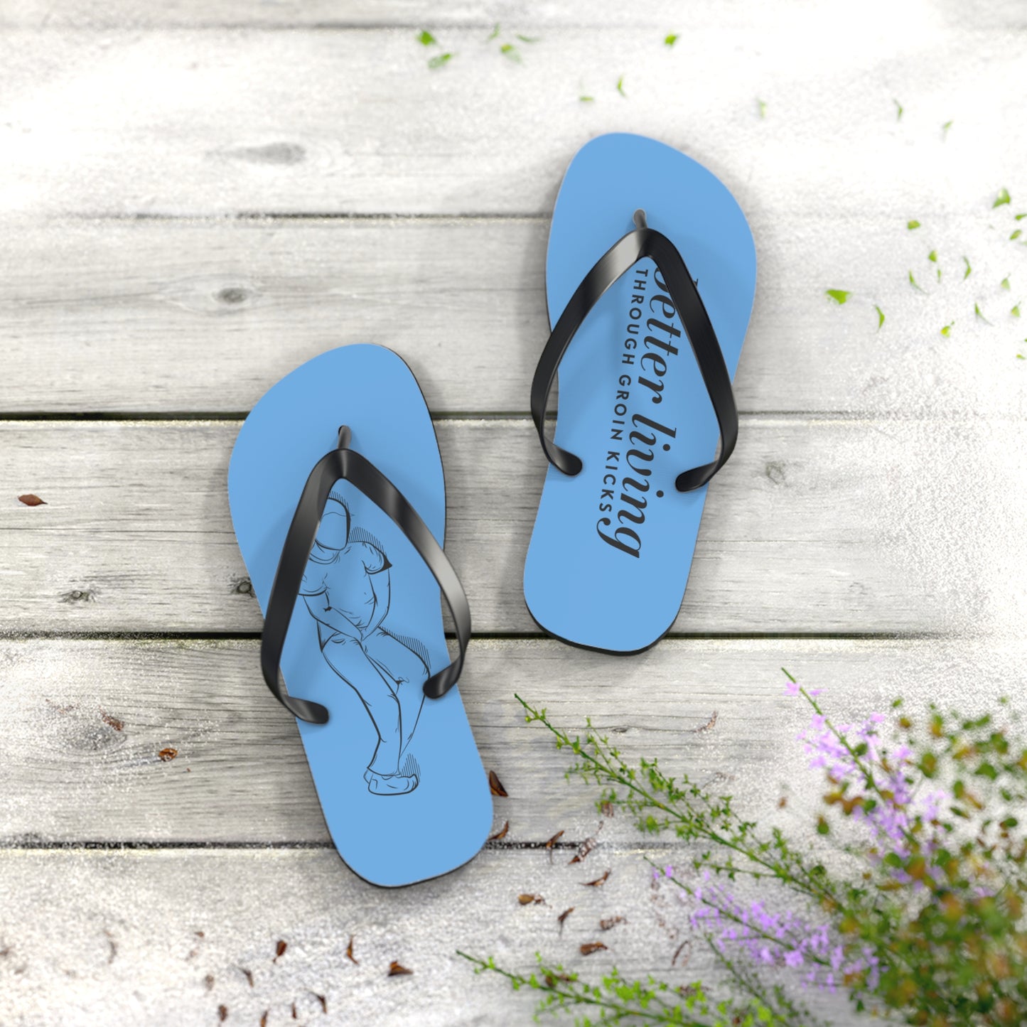 Better Living Flip Flops - Blue