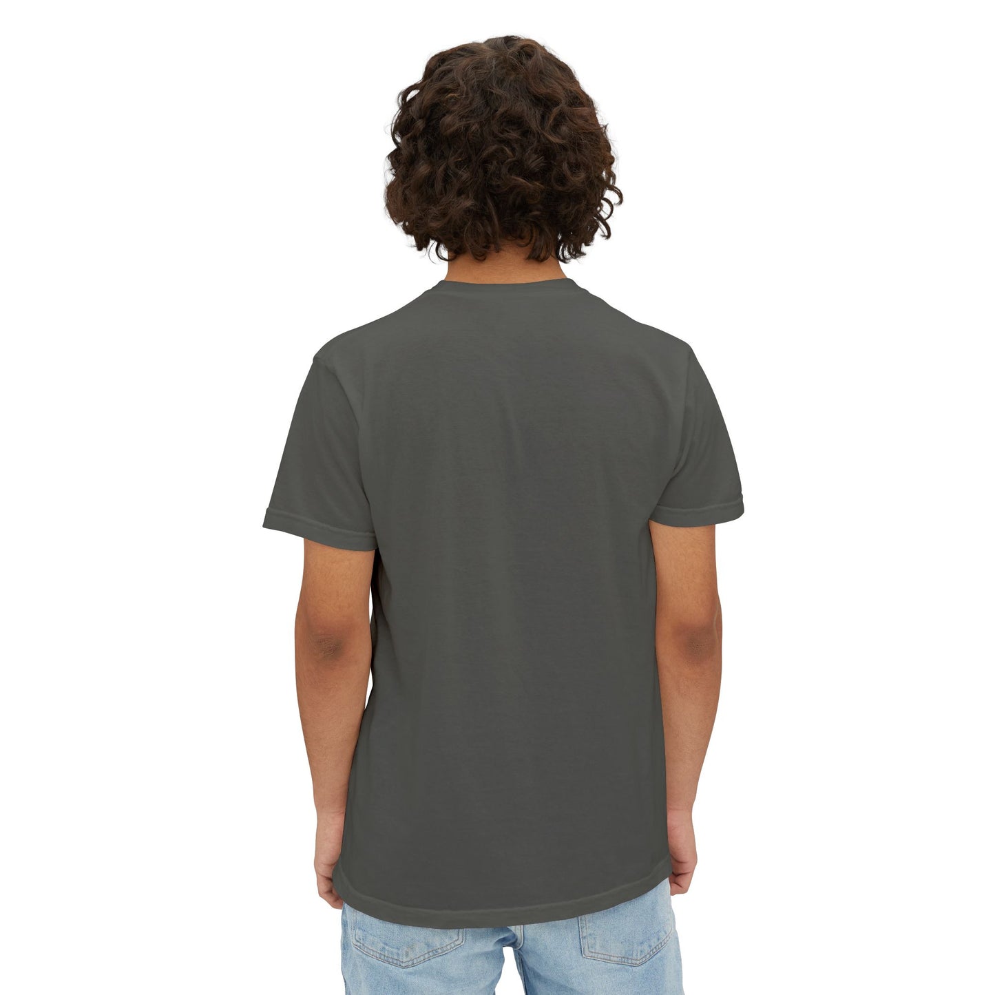 Unisex Kbar Flag Garment-Dyed Pocket T-Shirt