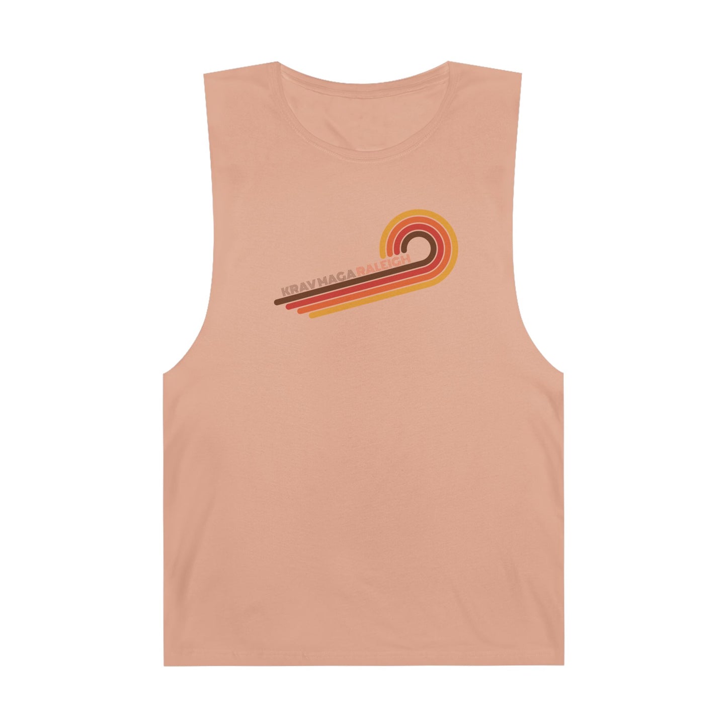 Unisex 70's Swirl Muscle Tank