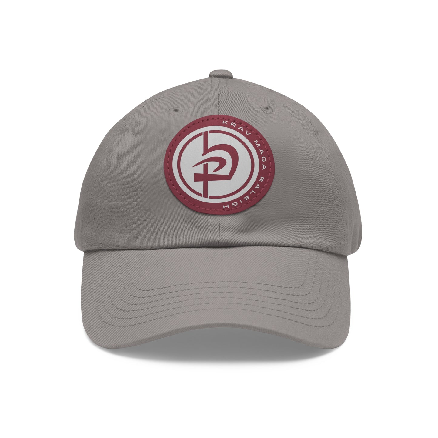 Leather Circle Patch Hat