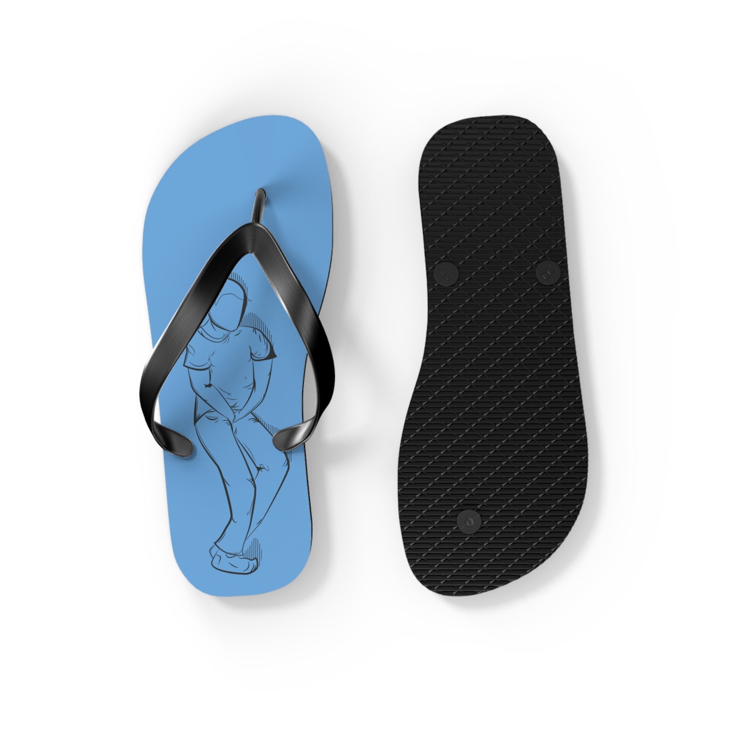 Better Living Flip Flops - Blue