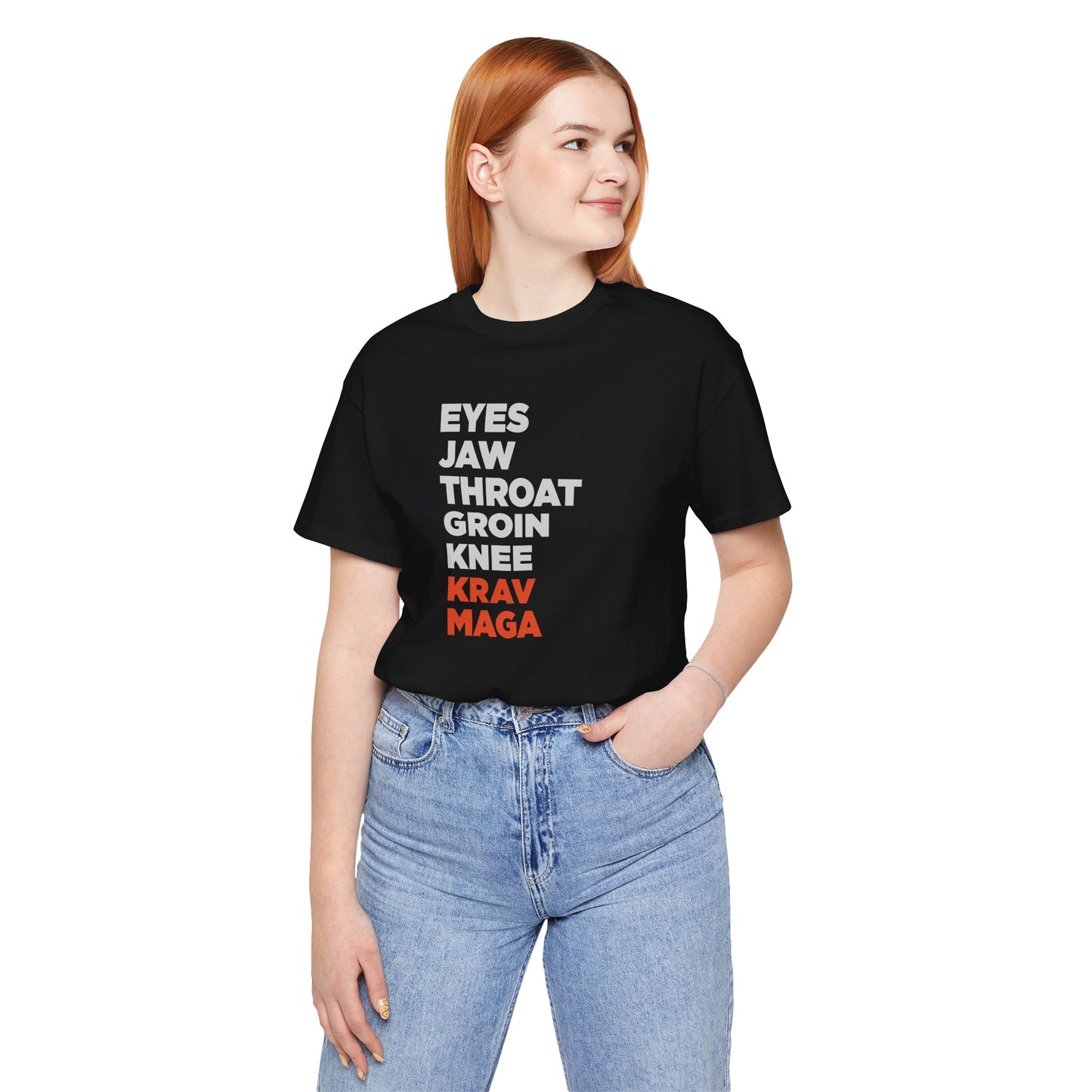 Unisex Krav Maga Vital Points Shirt