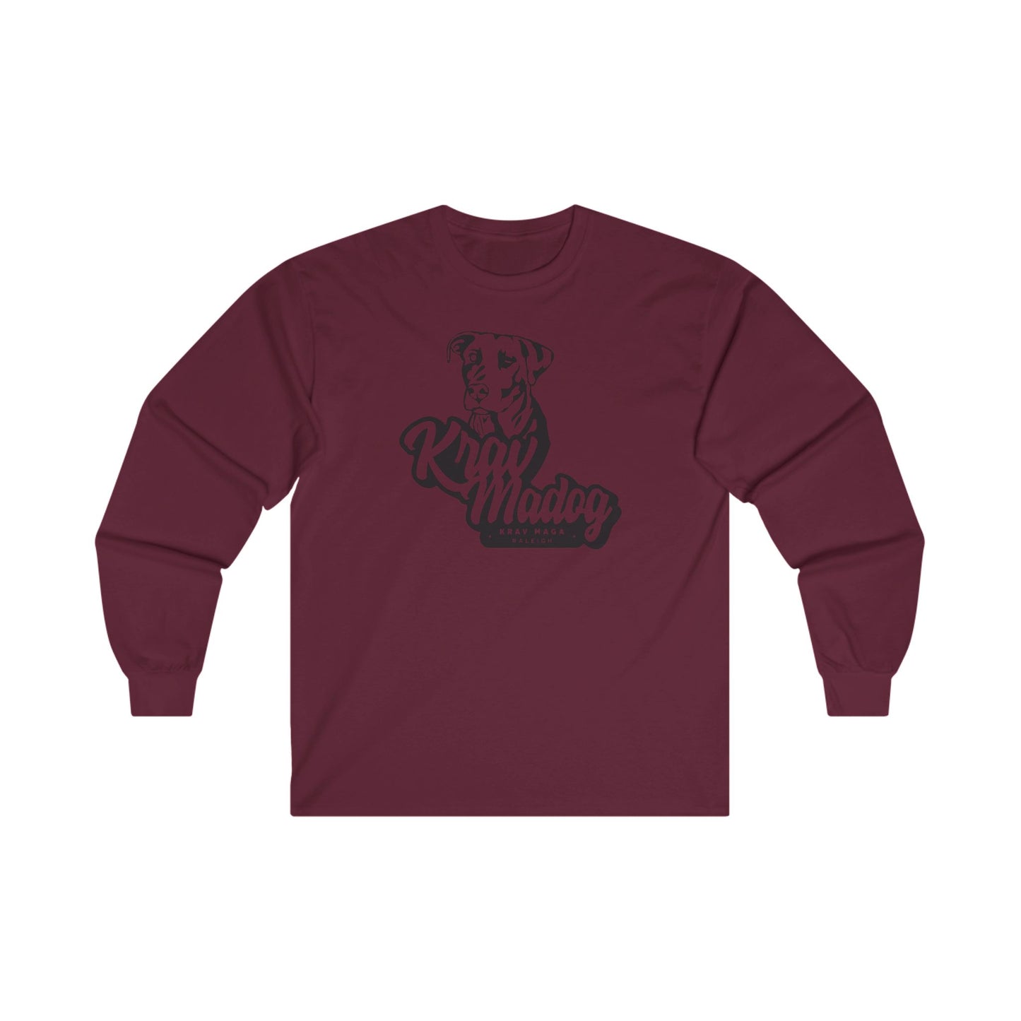 Unisex Ultra Cotton KravMadog Long Sleeve Tee