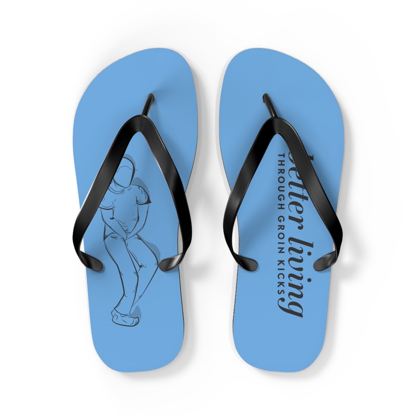 Better Living Flip Flops - Blue