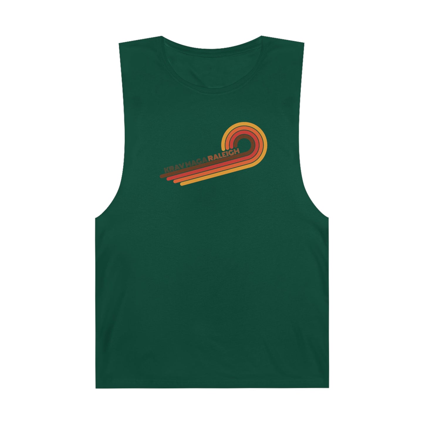 Unisex 70's Swirl Muscle Tank