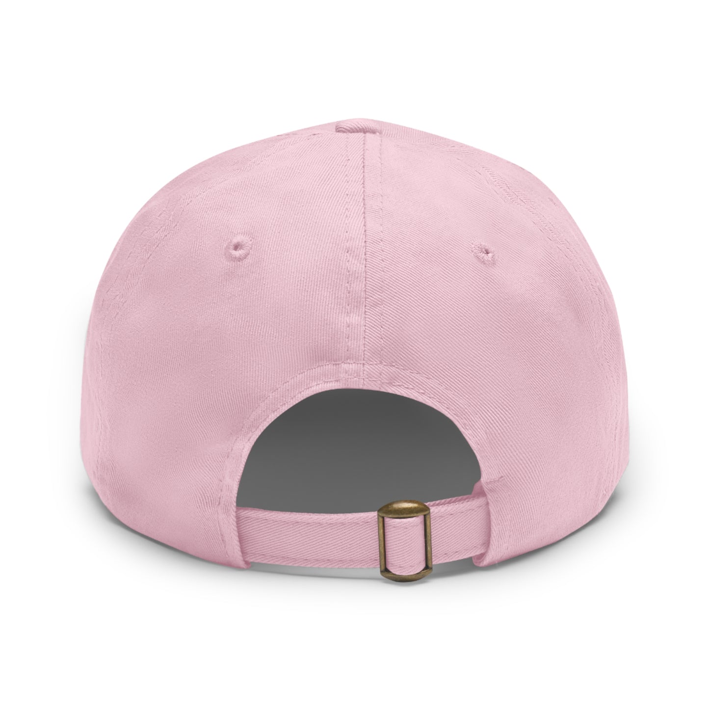 Leather Circle Patch Hat