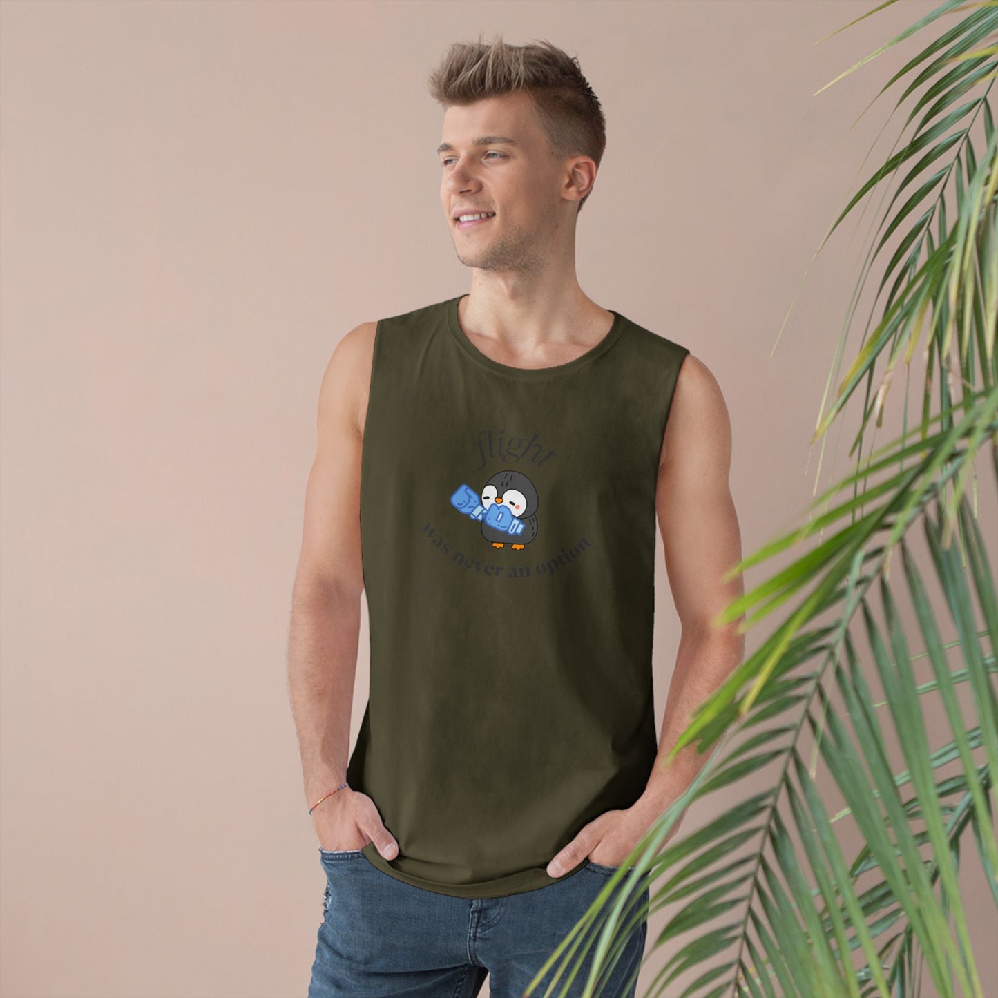 Unisex Penguin Flight Muscle Tank
