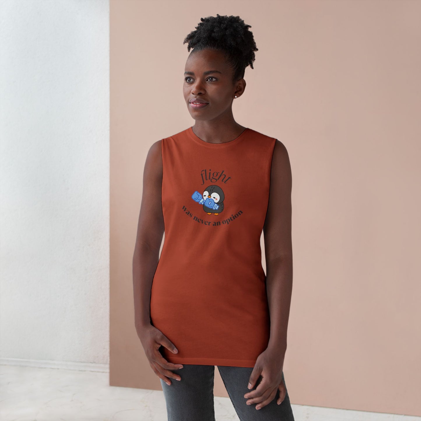Unisex Penguin Flight Muscle Tank