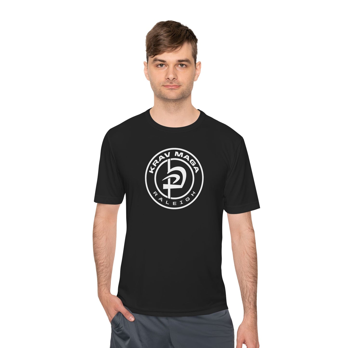 Unisex Patch Logo Performance Tee