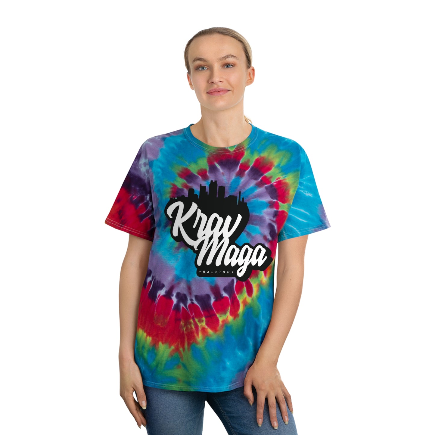 Unisex Acorn Spiral Tie-Dye Tee