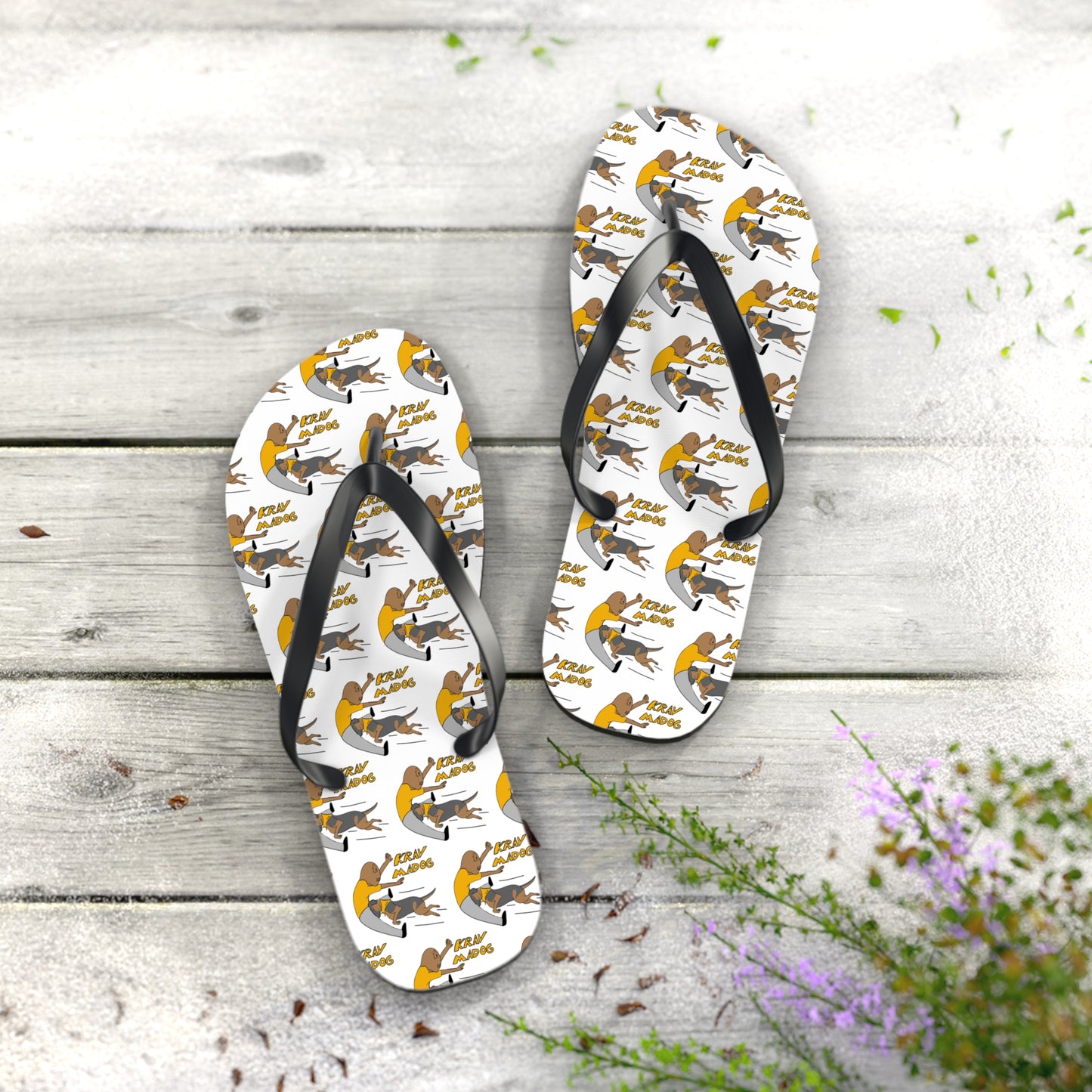 Krav MaDog Flip Flops