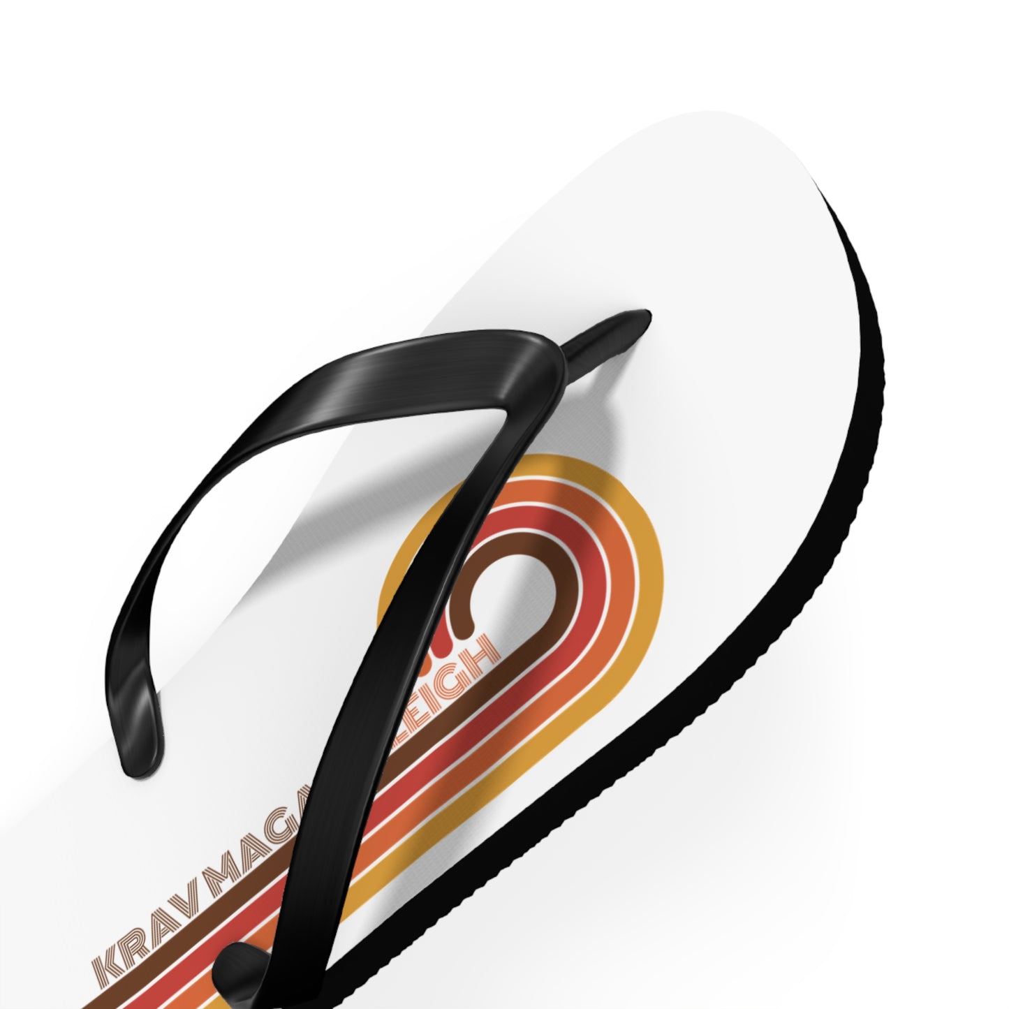 70's Swirl Flip Flops