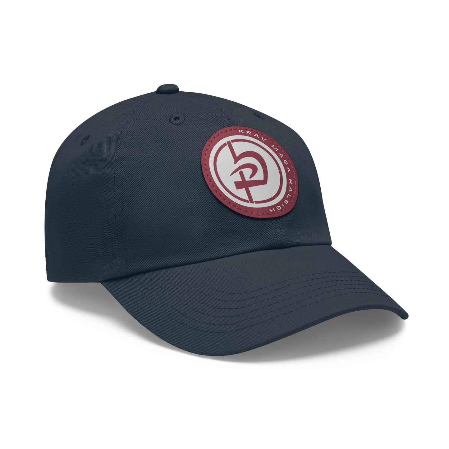 Leather Circle Patch Hat
