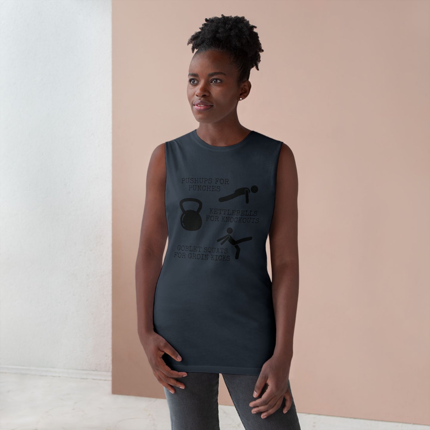Unisex Krav Fitness Muscle Tank