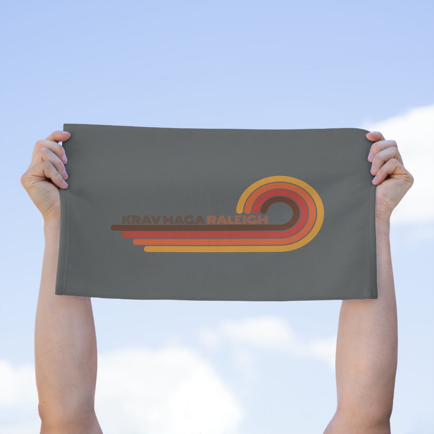 70's Swirl Rally Towel, 11x18