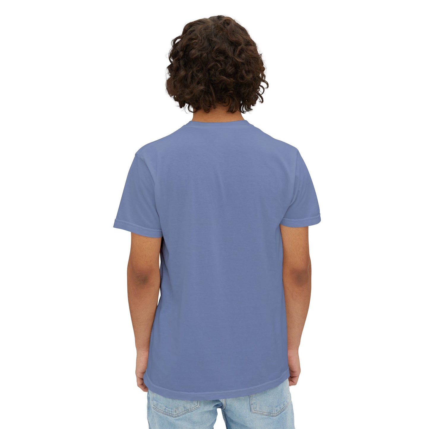 Unisex Kbar Flag Garment-Dyed Pocket T-Shirt