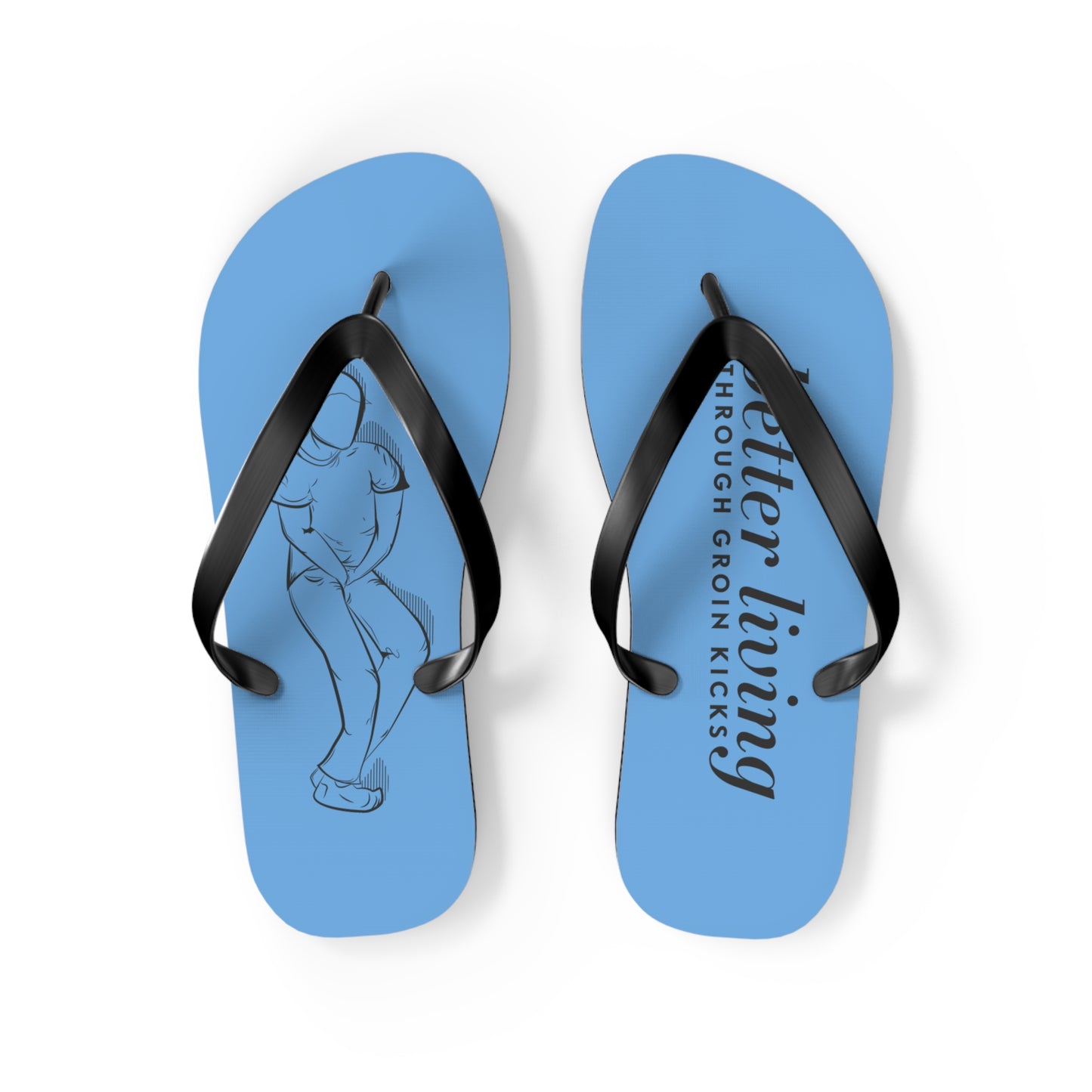 Better Living Flip Flops - Blue