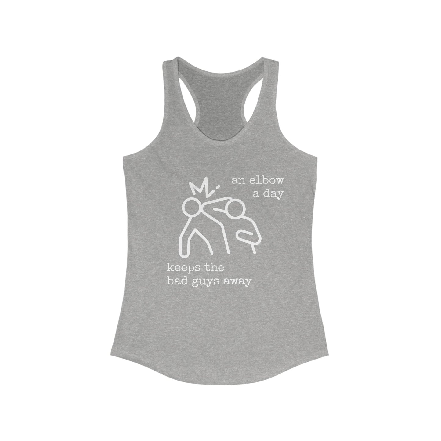 Women's Elbow A Day Racerback Tank