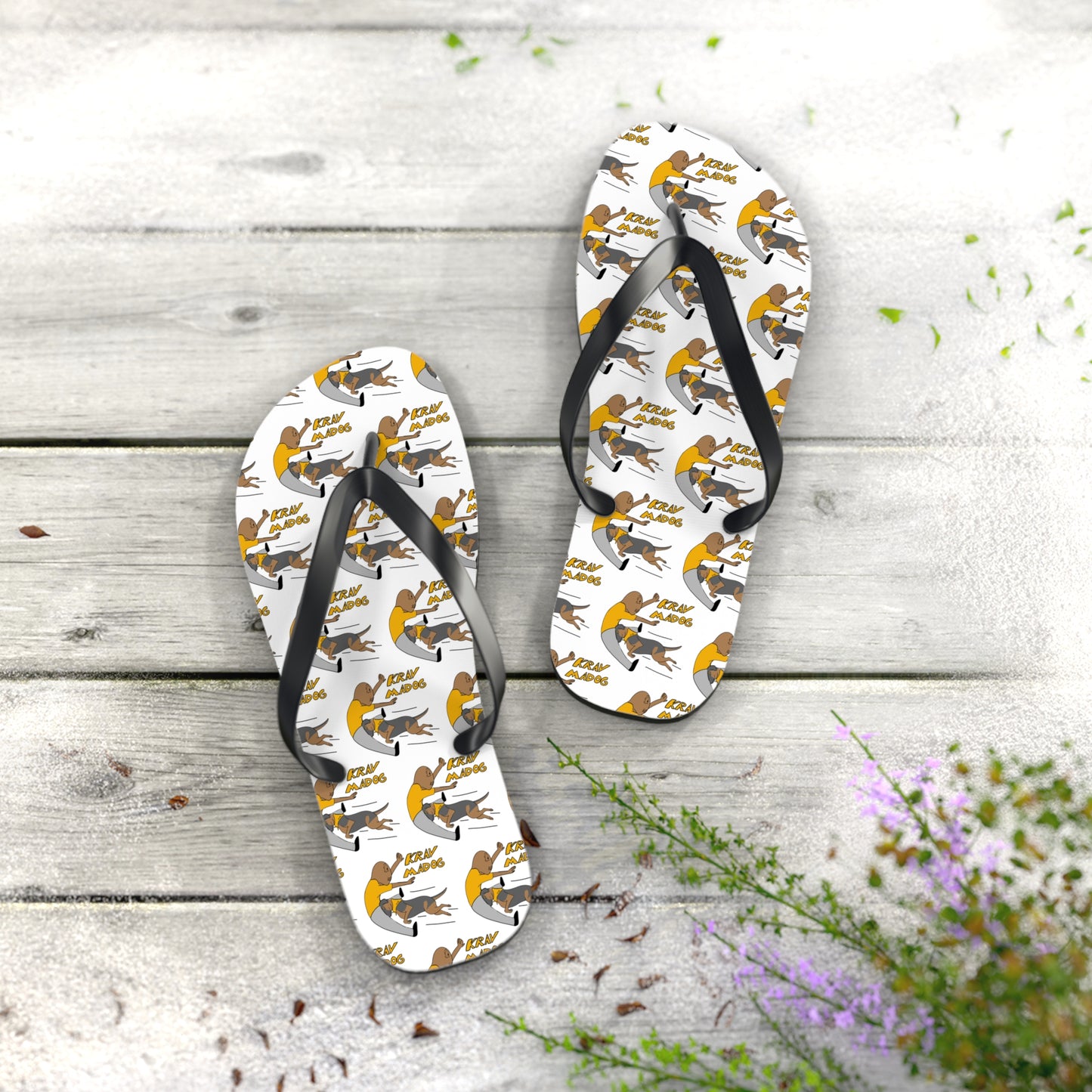 Krav MaDog Flip Flops