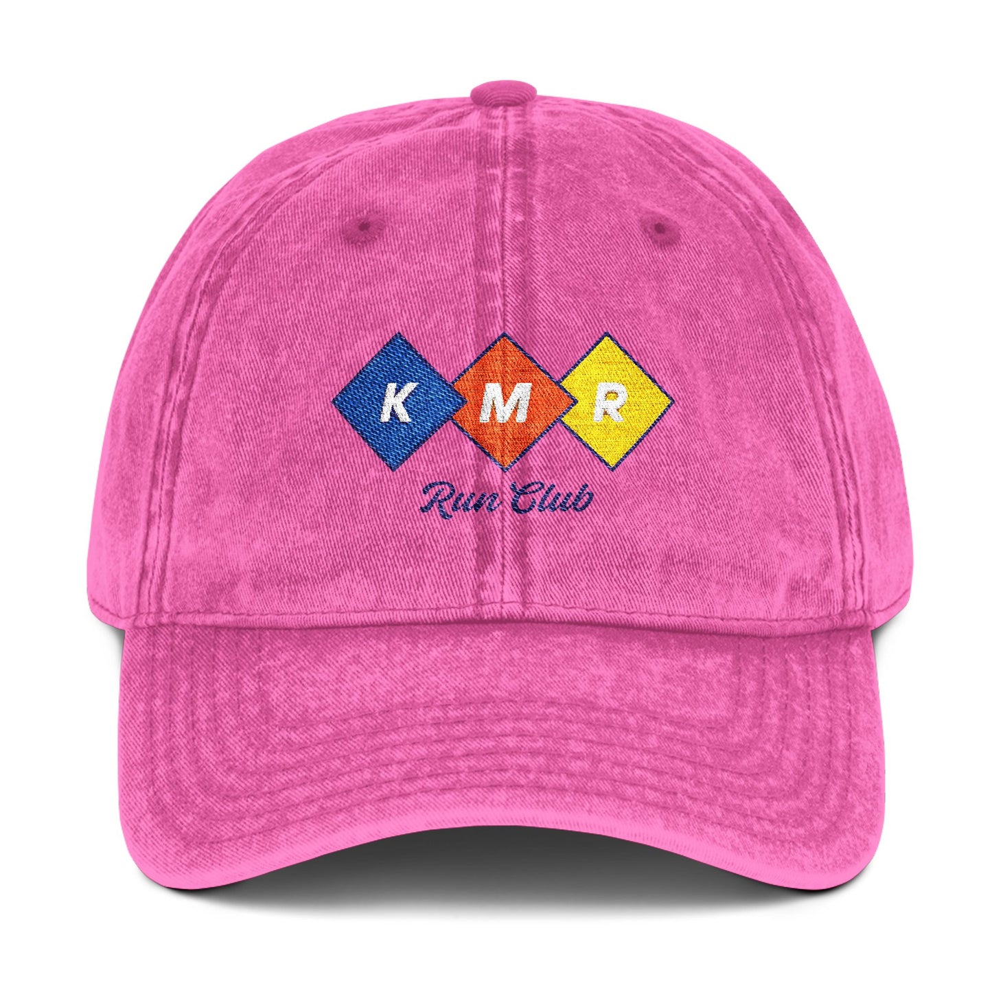 Embroidered Vintage Run Club Hat