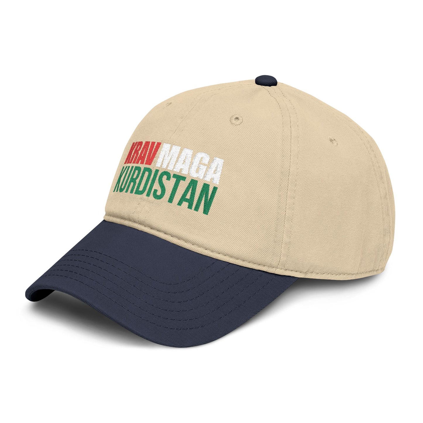 KMK Embroidered Garment Washed Baseball Cap