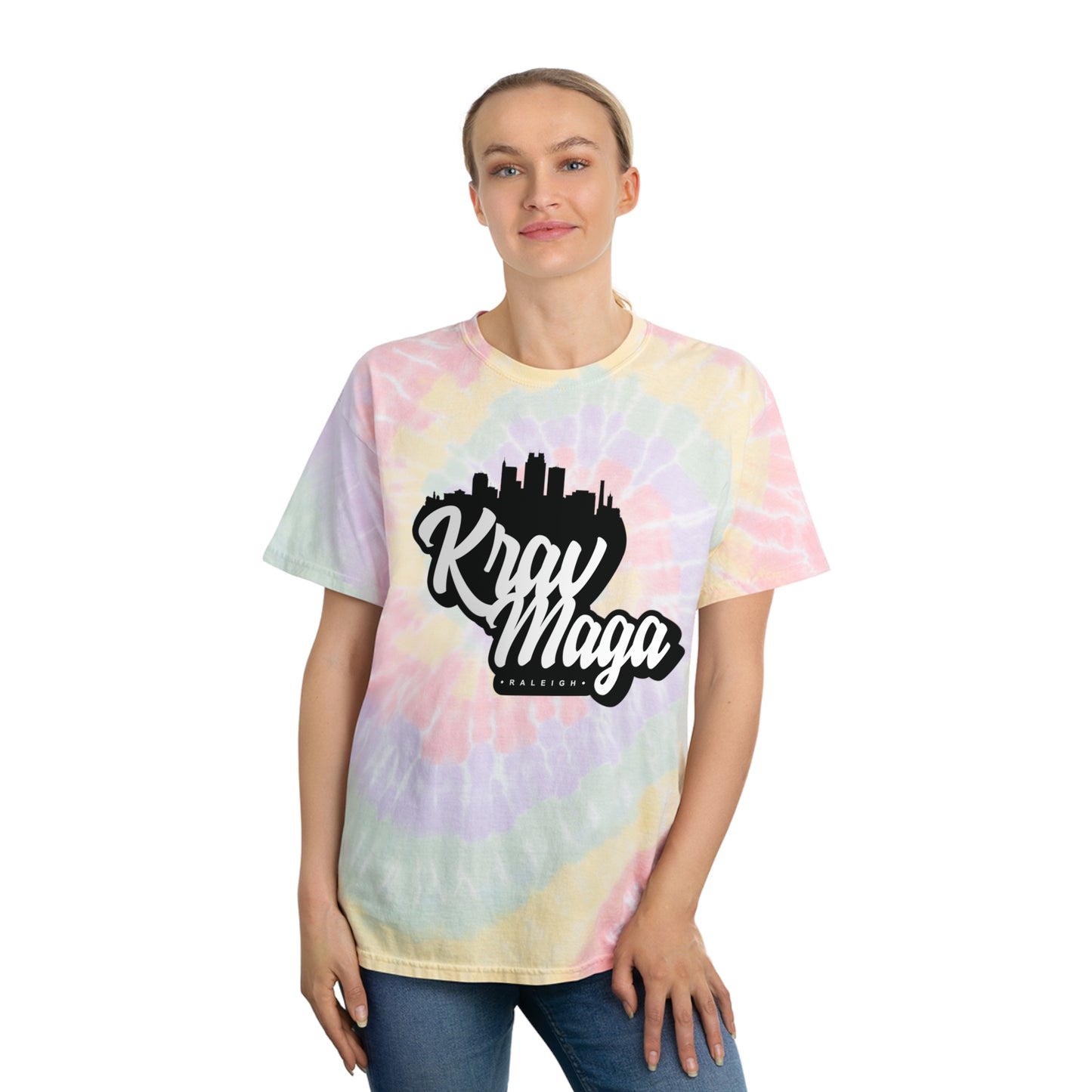 Unisex Acorn Spiral Tie-Dye Tee