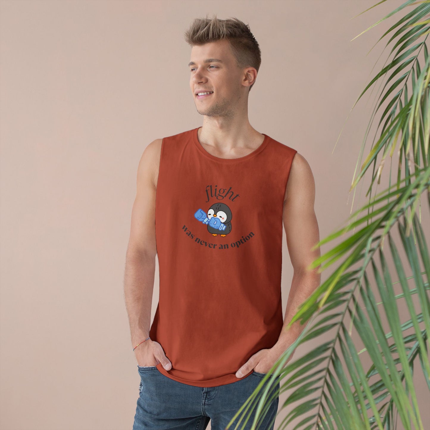 Unisex Penguin Flight Muscle Tank